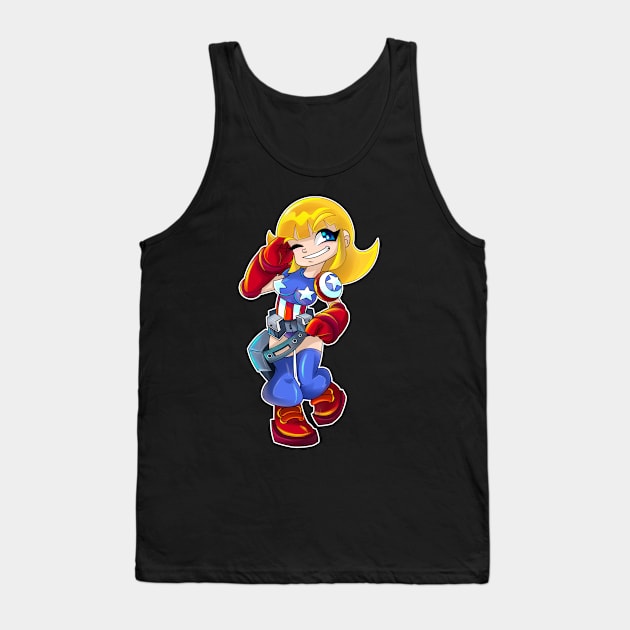 July Tank Top by vancamelot